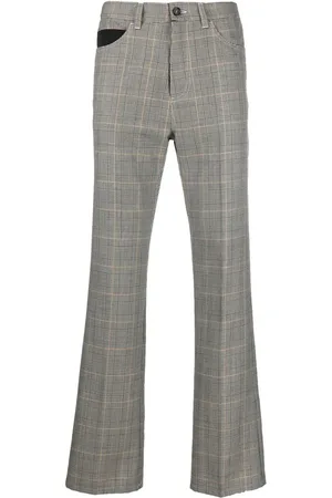 Marni Prince of Wales straight leg trousers