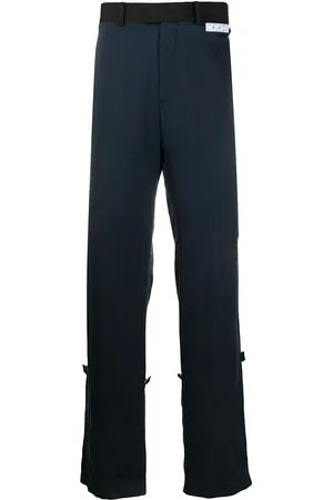 OFF-WHITE Elongated straight-leg trousers