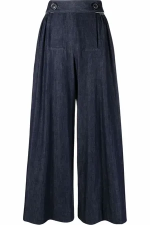 Maison Margiela Wide leg denim trousers