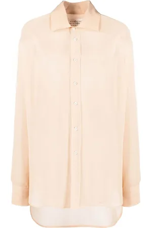 Maison Margiela Four-stitch silk shirt