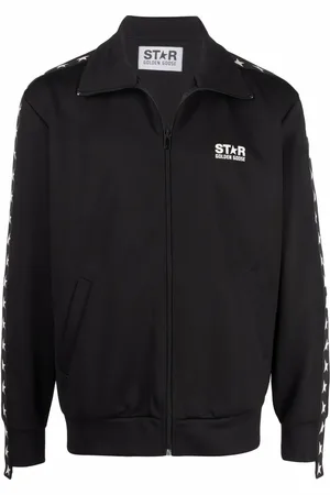 Golden Goose Logo-print zip-fastening jacket