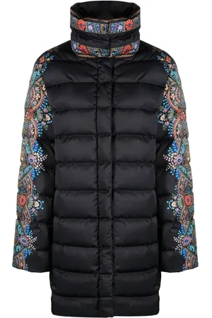 Etro Printed quilted coat
