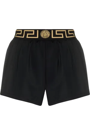 VERSACE Greca-waistband shorts