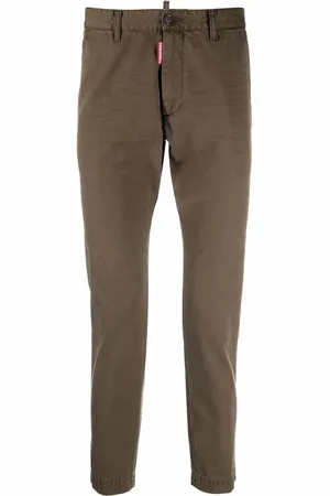 Dsquared2 Four-pocket cotton chinos