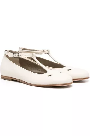 PèPè Buckled ballerina shoes