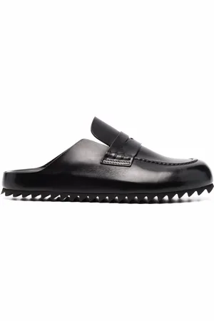 Officine creative High-shine leather mules