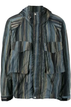 Paul Smith Woodland-print hooded jacket