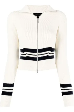 RAG&BONE Stripe-detail ribbed jumper