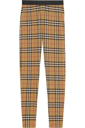 Burberry Vintage check logo leggings