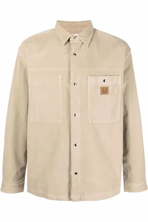 Kenzo Logo-patch cotton shirt