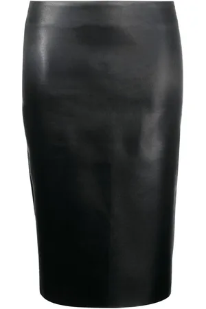 Saint Laurent Knee-length pencil skirt