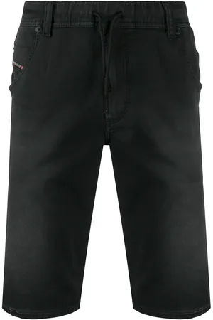 Diesel Drawstring-waist denim shorts