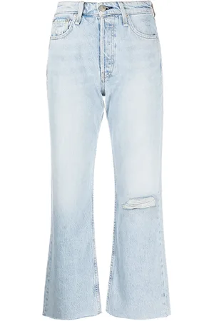 RAG&BONE Maya high-rise cropped flared jeans