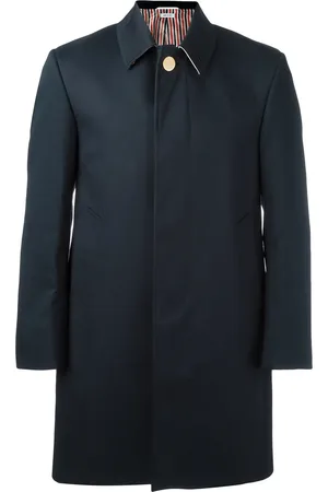 Thom Browne Mac bal collar overcoat