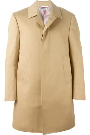 Thom Browne Mac bal collar overcoat