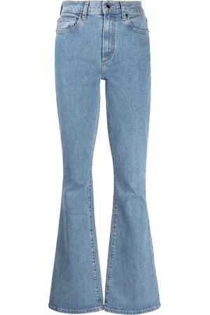 Le Jean Remy high-waisted flare jeans