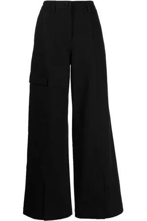 GOEN.J Wide-leg cargo trousers