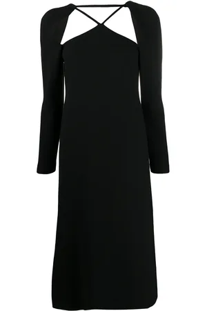 REJINA PYO Cut-out crepe midi dress