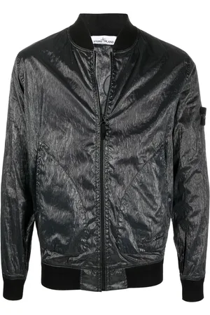 Stone Island Loog-patch bomber jacket