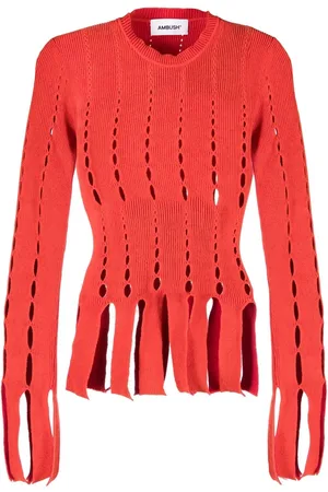 AMBUSH Cut-out knitted top