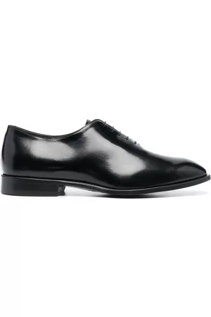 CANALI Men Shoes - Polished leather Oxford shoes