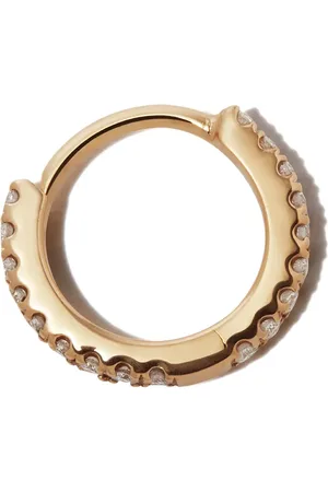 Maria Tash 18kt yellow Eternity diamond earring