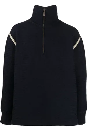 Maison Margiela Elbow-patch knitted jumper