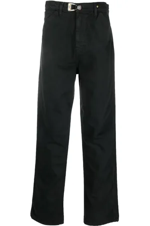 Objects IV Life Buckle-detail straight-leg jeans