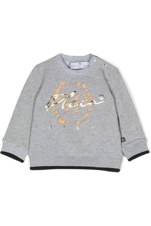 Philipp Plein Logo-print cotton sweatshirt
