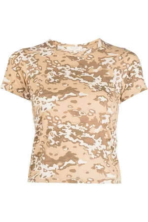 RAG&BONE Camouflage-print short-sleeved T-shirt