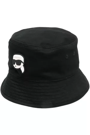 Karl Lagerfeld Logo-patch bucket hat
