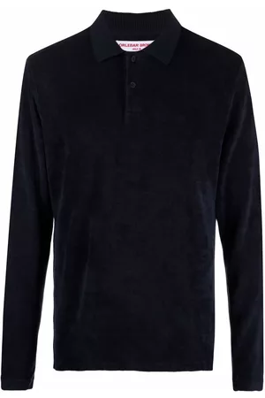 Orlebar Brown Long-sleeved cotton polo shirt