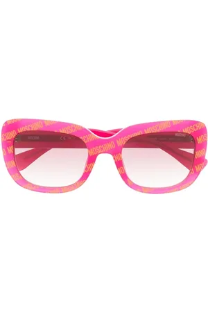 Moschino Logomania cat-eye sunglasses