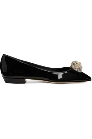 Giuseppe Zanotti Eglantine crystal ballerina shoes