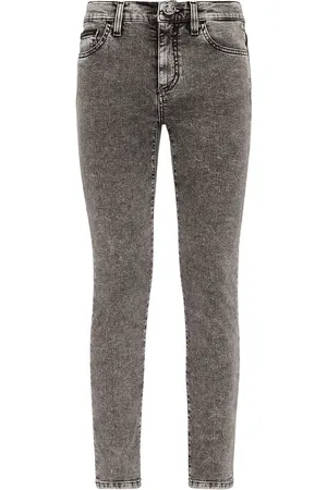 Philipp Plein Cropped skinny-cut jeans