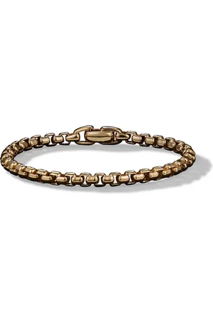 David Yurman 18kt yellow Box Chain bracelet (5mm)