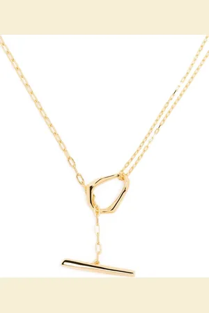 Dinny Hall Thalassa medium T-bar necklace