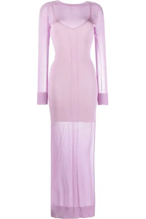 Patrizia Pepe Fine-knit maxi dress
