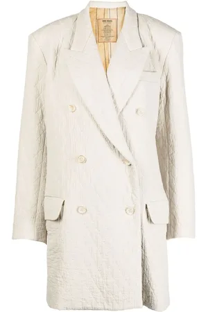 UMA WANG Double-breasted tailored coat