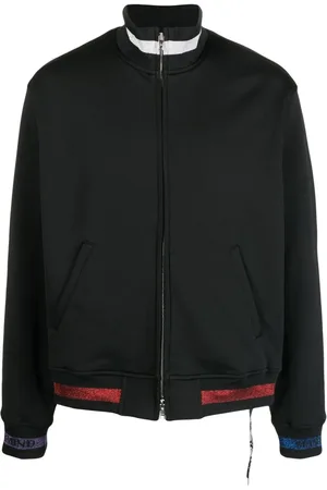 MASTERMIND Glitter-logo bomber jacket