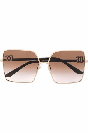 Dolce & Gabbana Gros grain square-frame sunglasses