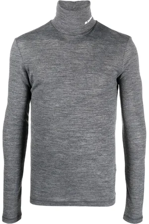 Jil Sander Logo-print roll-neck jumper
