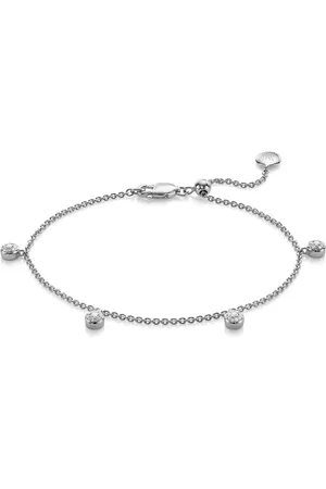 Monica Vinader Fiji Tiny Button diamond bracelet