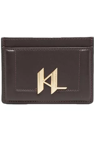 Karl Lagerfeld Women Wallets - K/Saddle leather cardholder