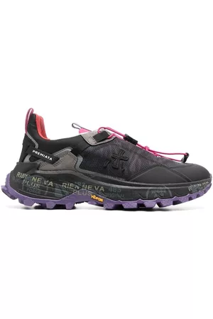 Premiata Multi-panel lace-up sneakers