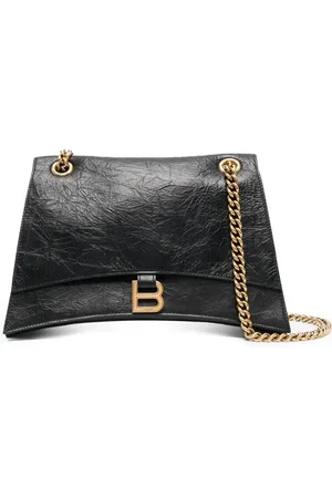 Balenciaga Medium Crush chain-strap shoulder bag