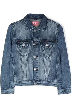 Diesel Embossed logo denim jacket
