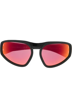Moncler Pentagra geometric sunglasses