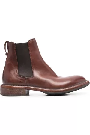 Moma Leather ankle boots