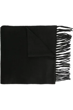 Ralph Lauren Embroidered logo cashmere scarf
